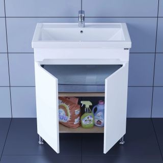 Тумба под раковину СанТа Лондон 224016 70см белый